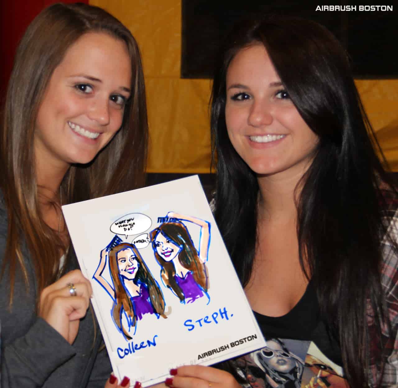 Caricature artists for your Boston Event