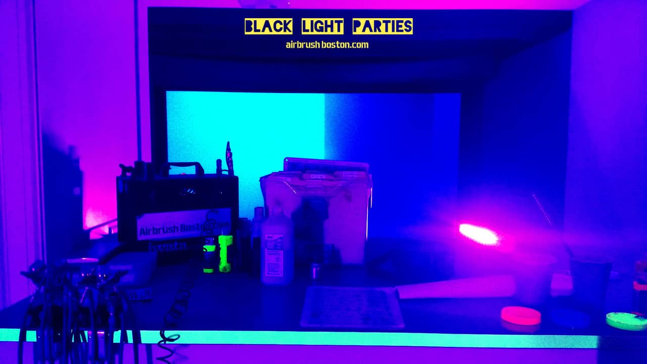 Airbrush Boston Blacklight Parties