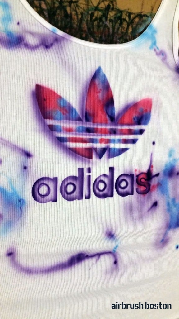 adidas airbrushed shirts