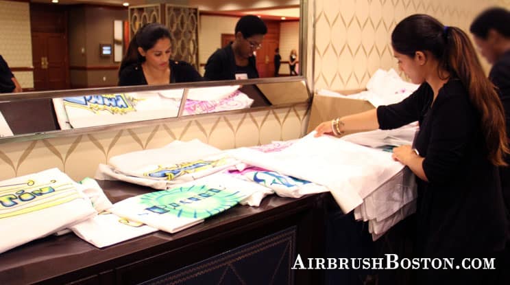 airbrush t shirt events