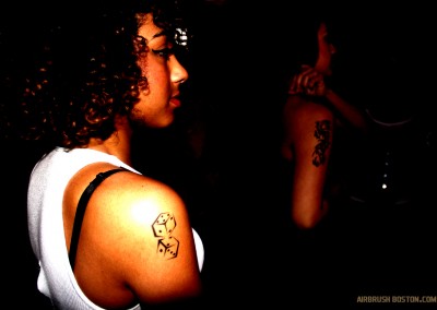airbrush night at Royale