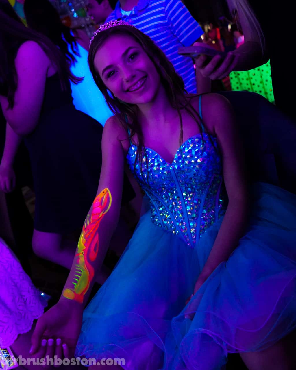 Glow in the Dark Sweet 16 Dresses